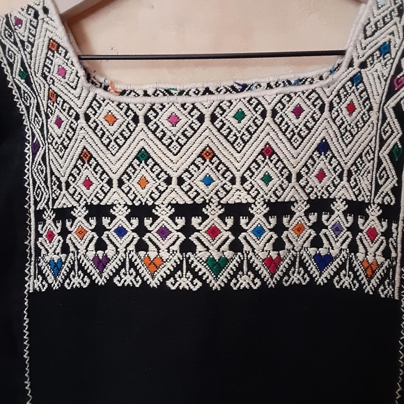 COPY - Mexican Embroidered Blouse/Tunic - Picture 3 of 3